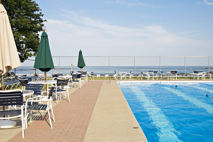 Indoor & Outdoor Pools at Stage Neck Inn in York Harbor, Maine