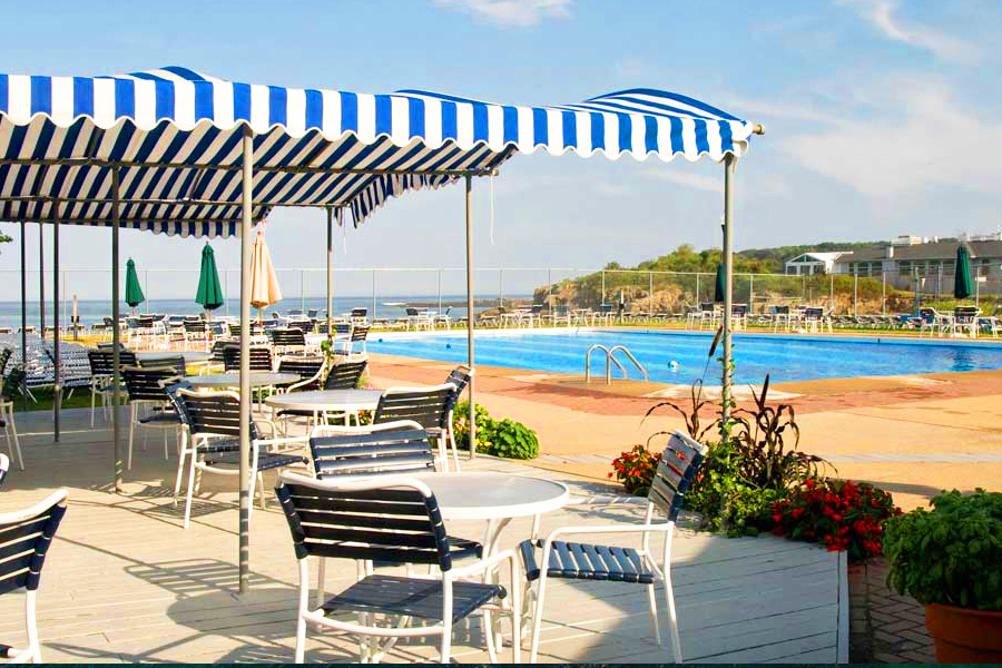 Indoor & Outdoor Pools at Stage Neck Inn in York Harbor, Maine