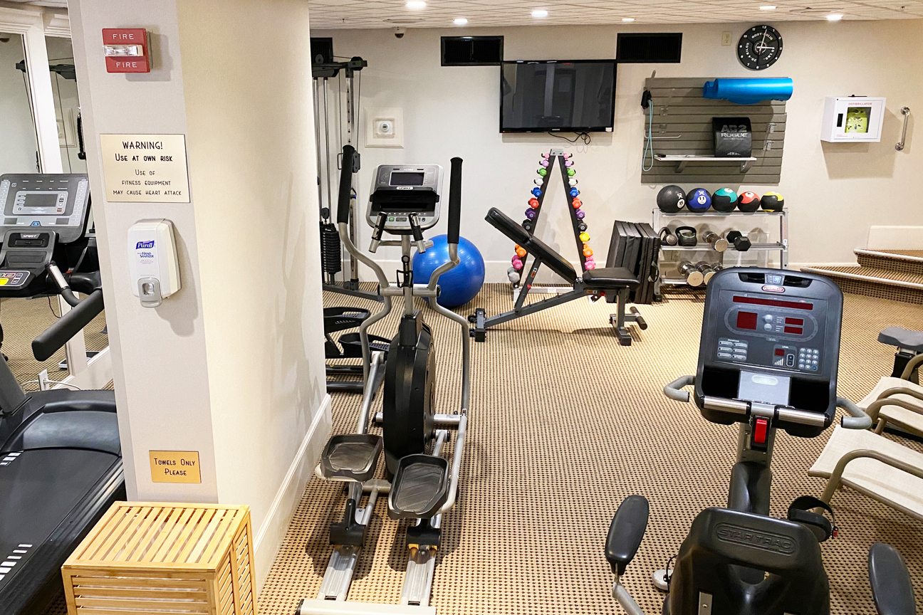 Fitness Center at Stage Neck Inn in York, Maine