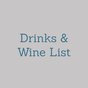 Drinks & Wine List, Shearwater Restaurant in York, Maine