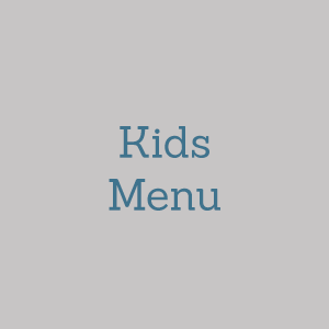Kids Menu, Shearwater Restaurant in York, Maine