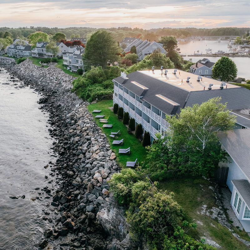 Sunset at Stage Neck Inn in York Harbor, Maine